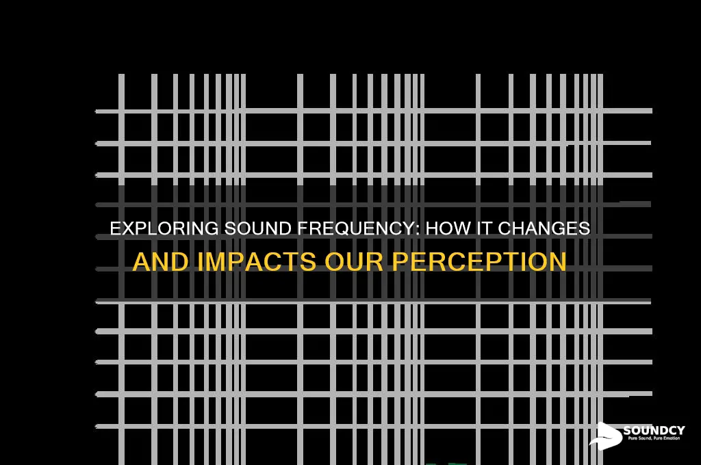 what happen to sound frequency
