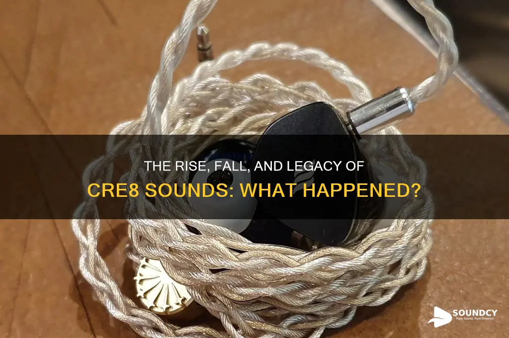 what happened to cre8 sounds