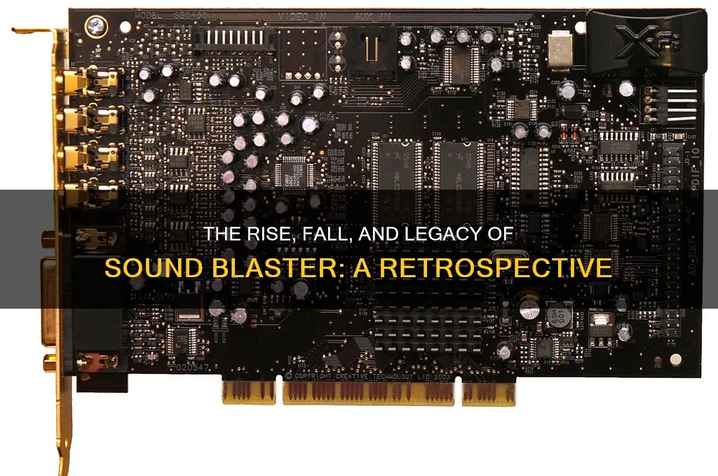 what happened to sound blaster