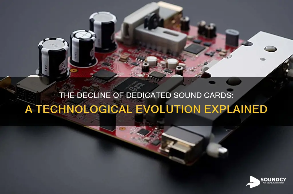 what happened to sound cards