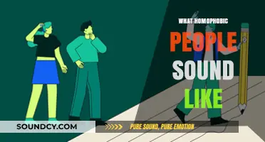 Unveiling the Harmful Rhetoric: What Homophobic People Sound Like
