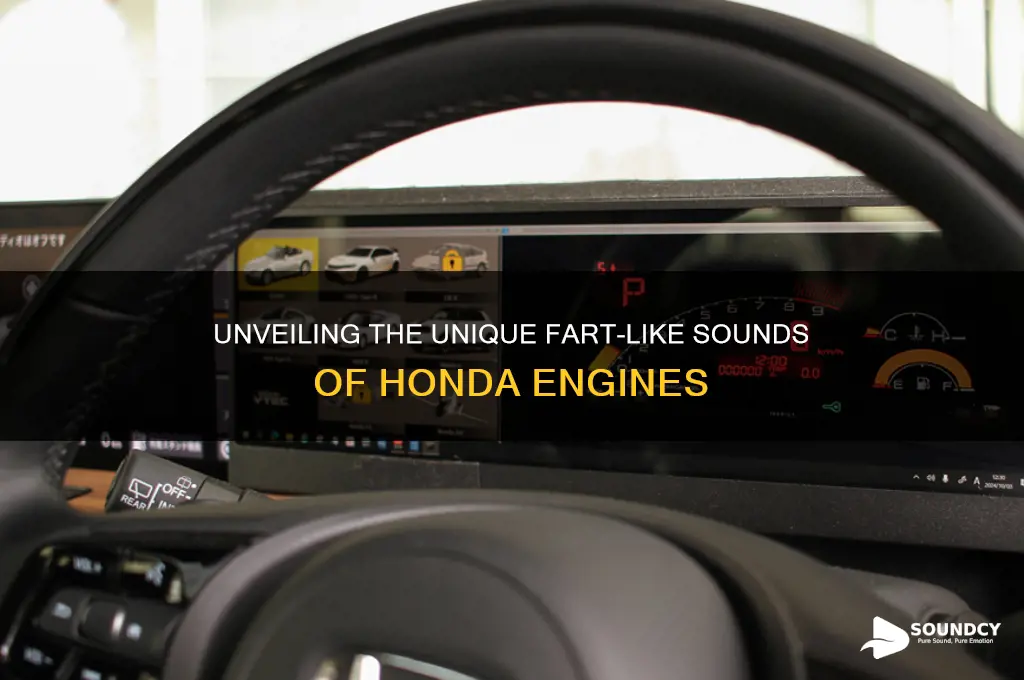 what hondas farting sound like