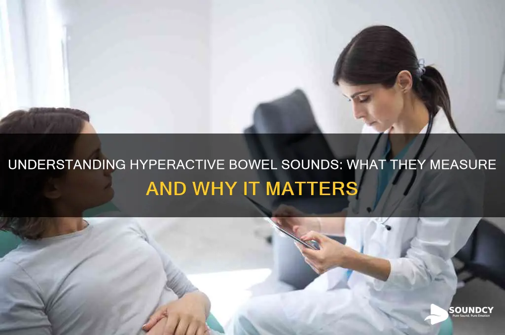 what hyperactive bowel sounds measures