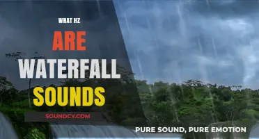 Exploring the Soothing Frequency Range of Waterfall Sounds in Hz