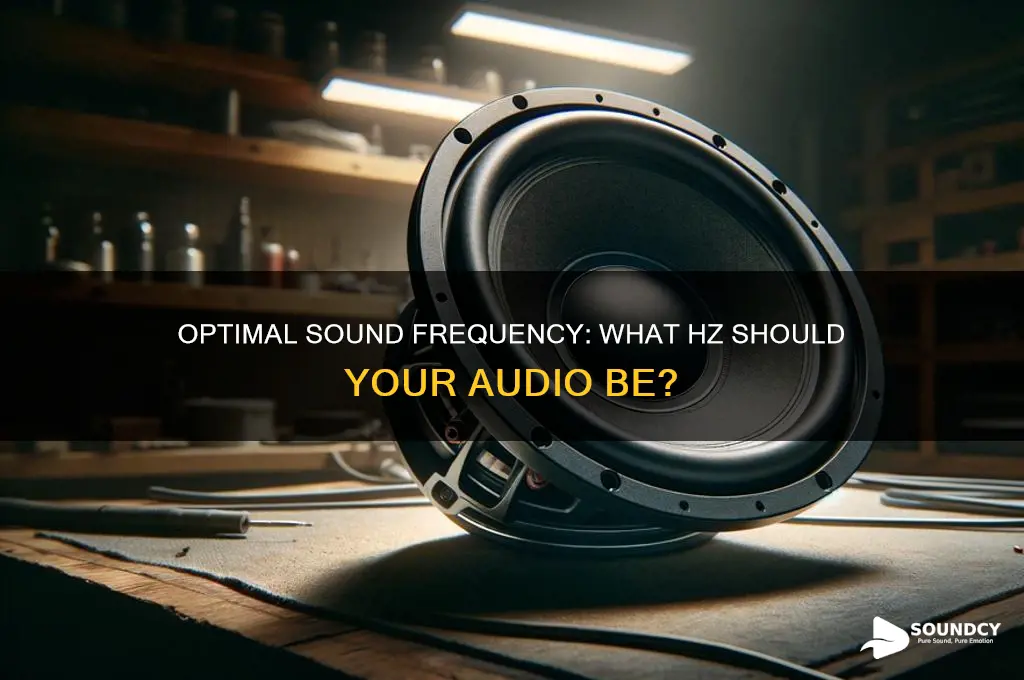 what hz should sound be