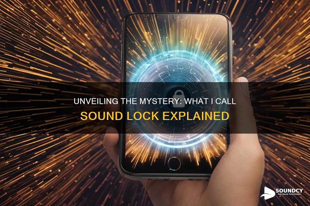 what i call sound lock
