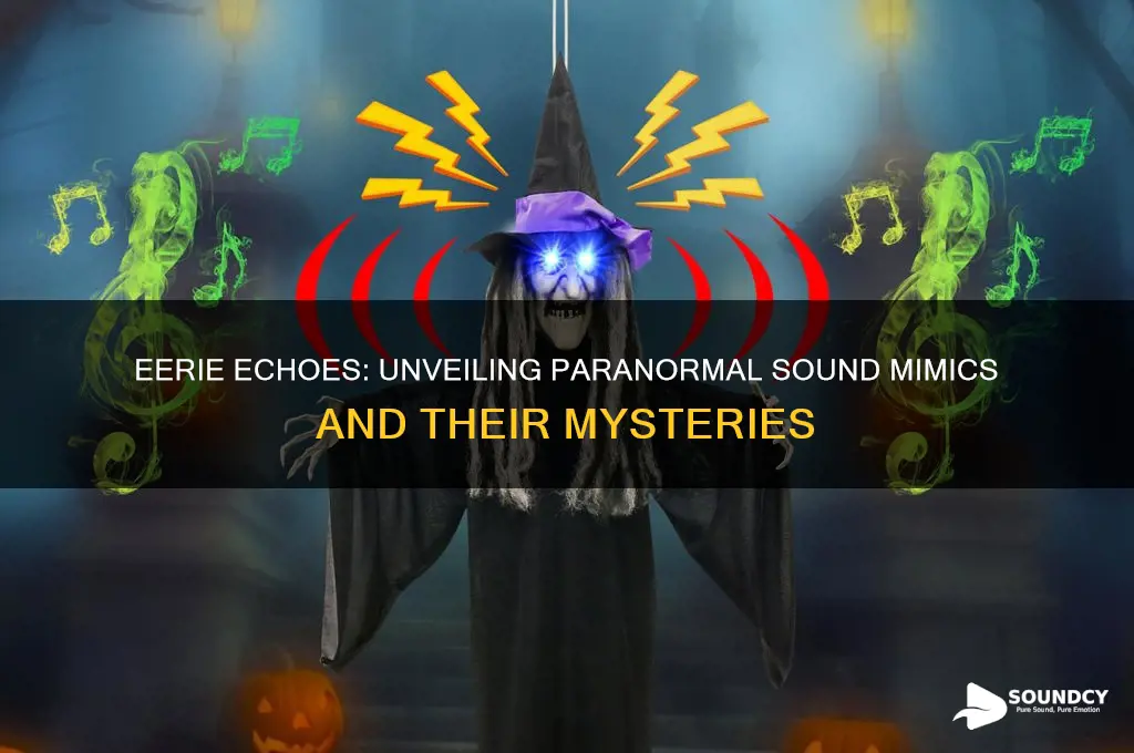 what imitates sounds in paranormal