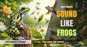 Insects That Mimic Frogs: Uncovering Nature's Surprising Sound-Alikes