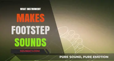 Unveiling the Secret: What Instrument Creates Realistic Footstep Sounds?