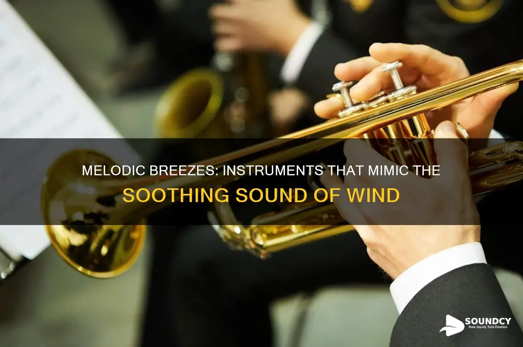 what instrument sounds like wind