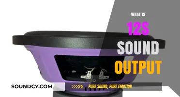 Understanding 12s Sound Output: A Comprehensive Guide to Audio Power