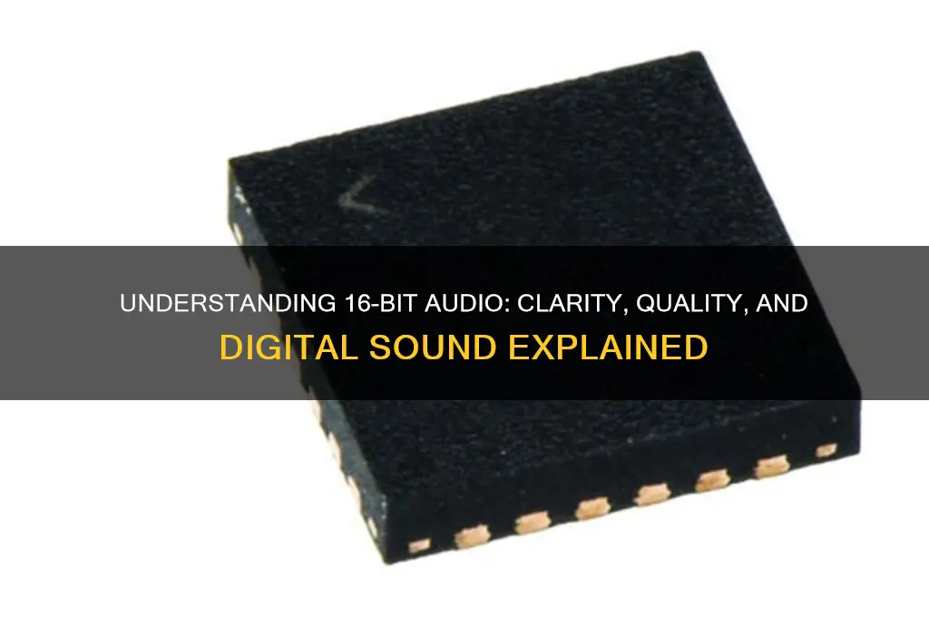 what is 16 bit sound