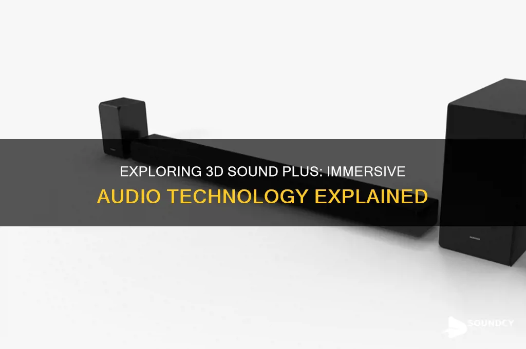 what is 3d sound plus