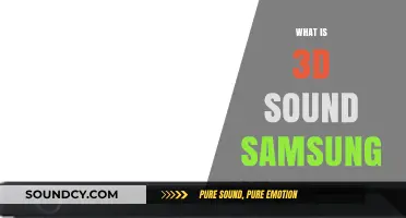 Samsung's 3D Sound Technology: Immersive Audio Experience Explained