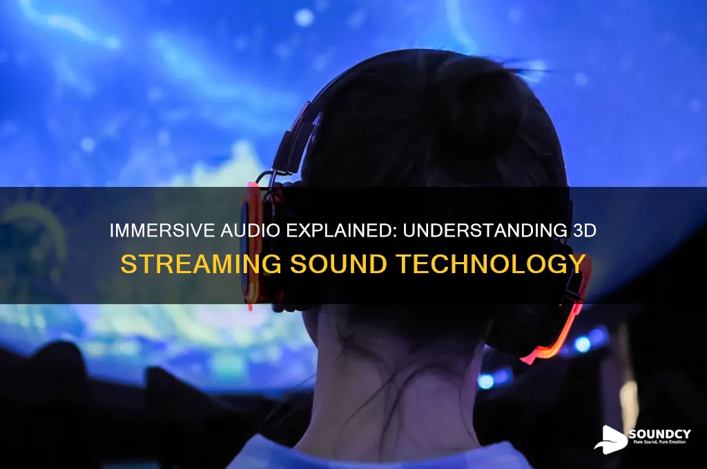 what is 3d streaming sound