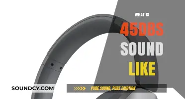 Understanding 45dB Sound Levels: Quiet Conversations and Gentle Rain Explained