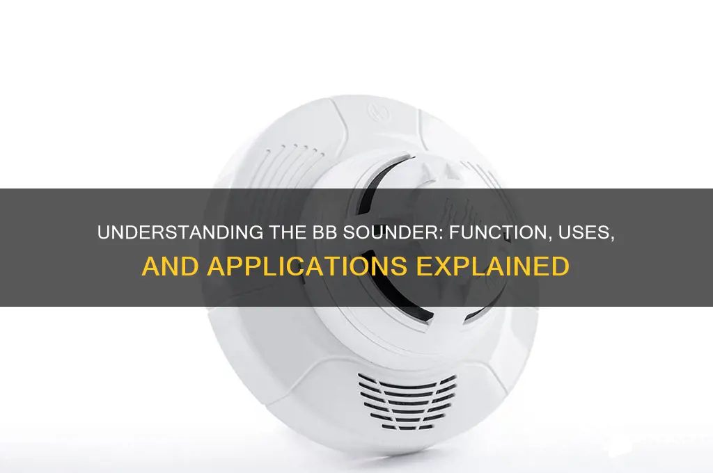 what is a bb sounder
