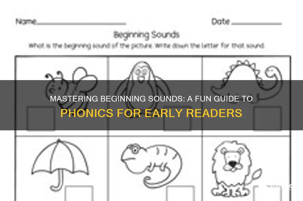 what is a beginning sound