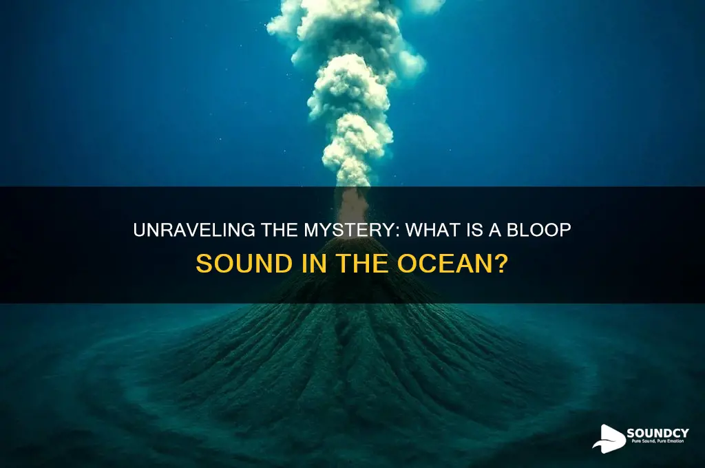 what is a bloop sound