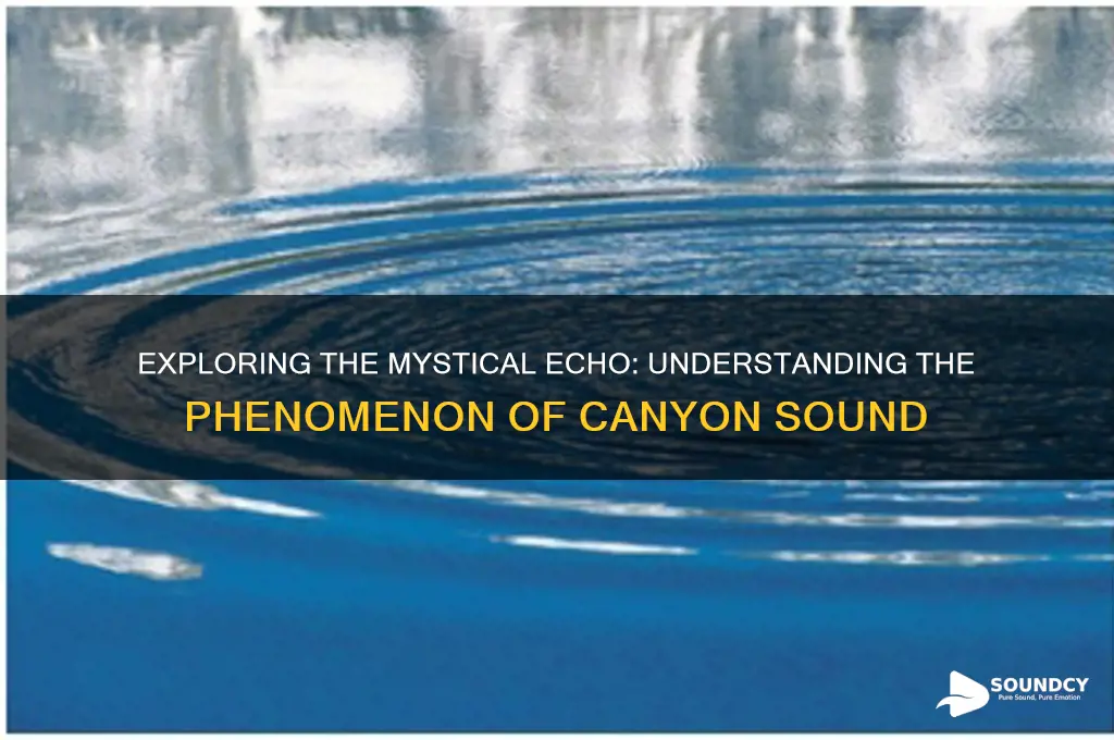 what is a canyon sound