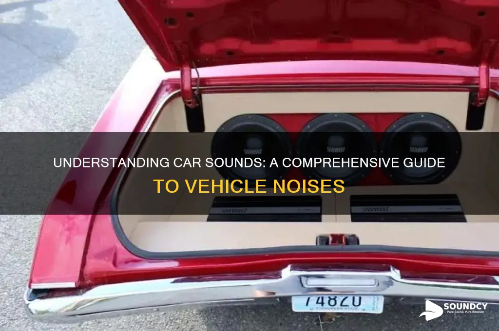 what is a car sound