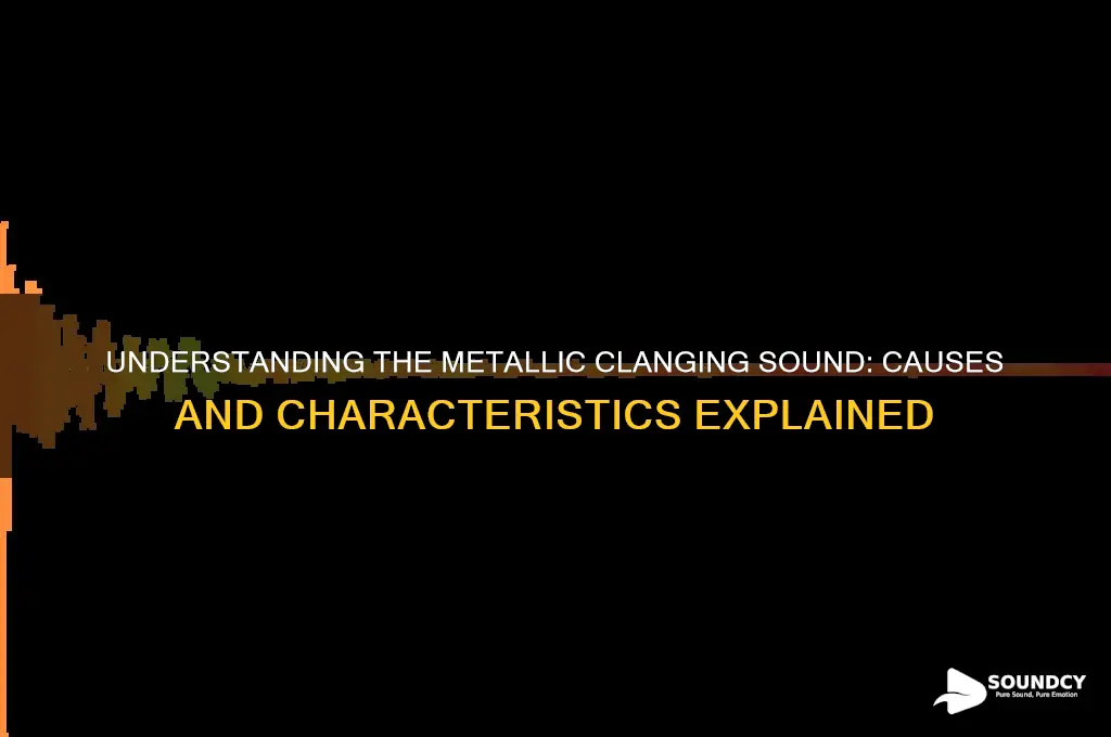 what is a clanging sound