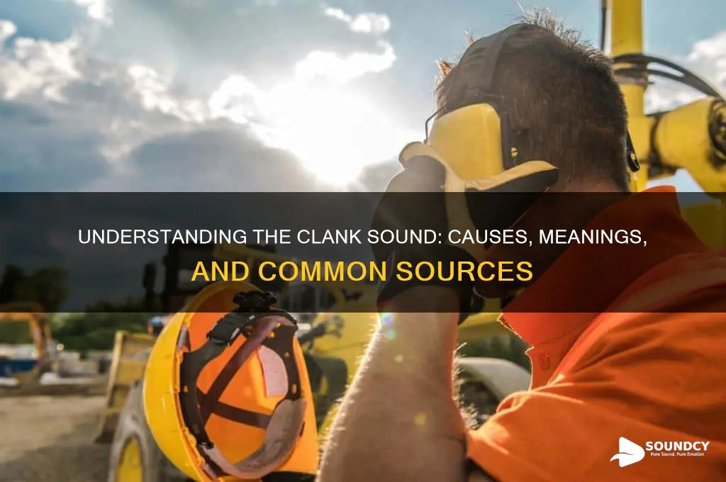 what is a clank sound