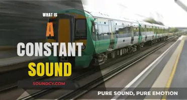 Understanding Constant Sounds: Definition, Examples, and Impact on Daily Life
