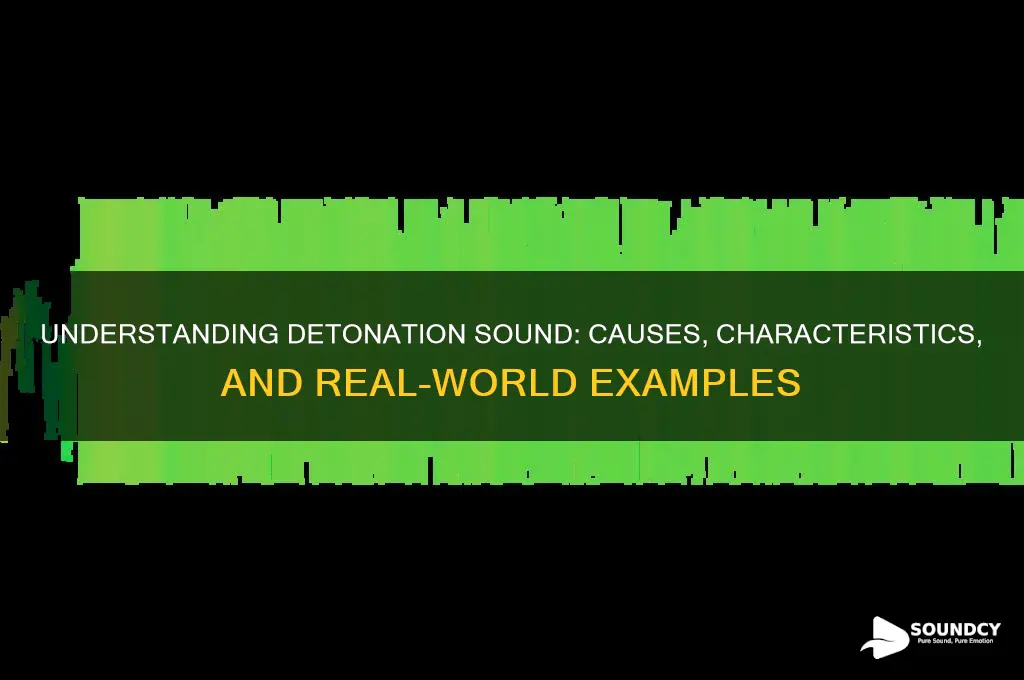 what is a detonation sound