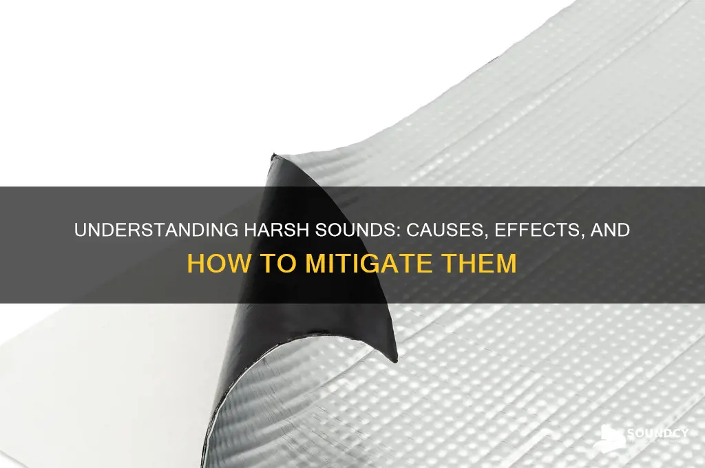 what is a harsh sound