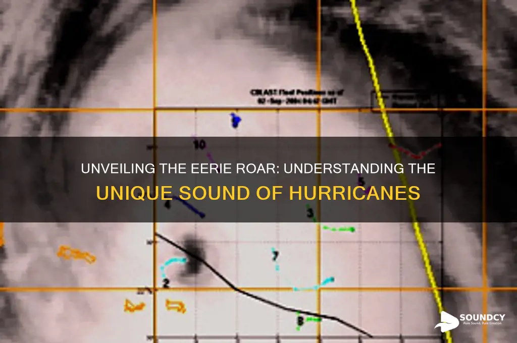 what is a hurricane sound