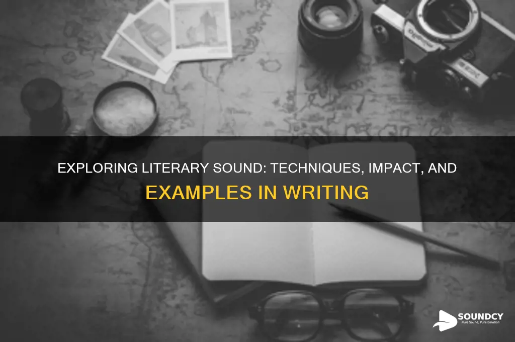 what is a literary sound