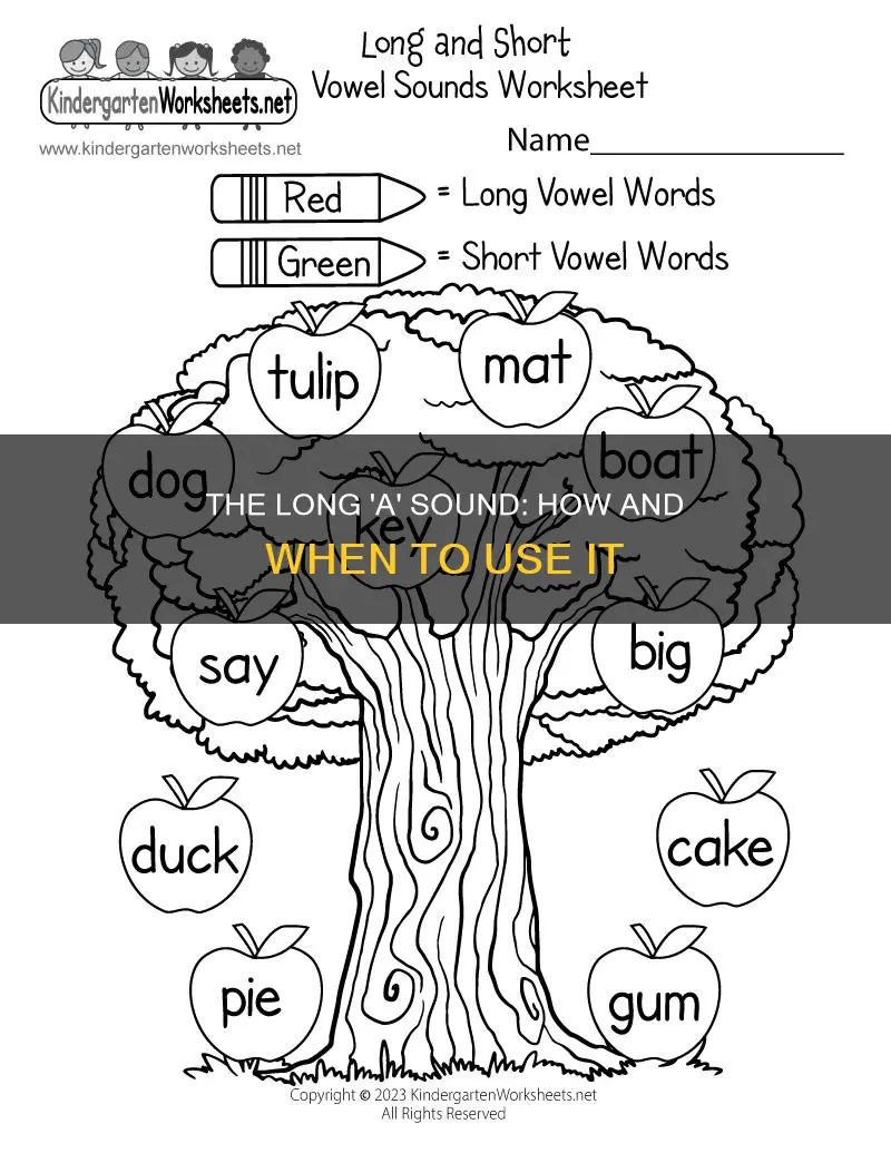 what is a long a sound
