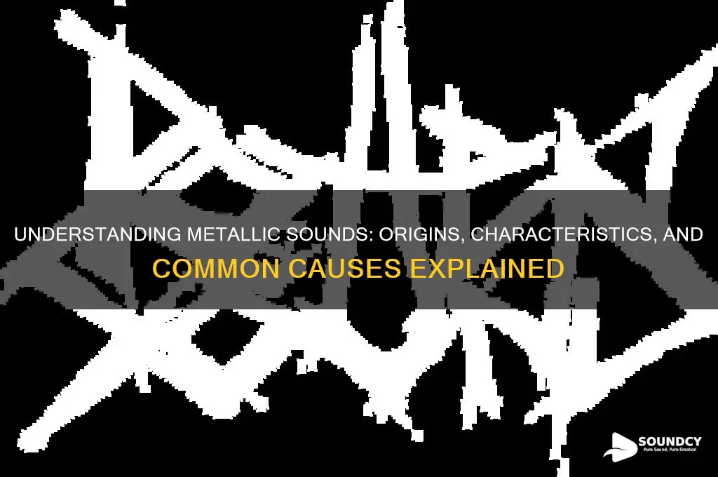 what is a metallic sound