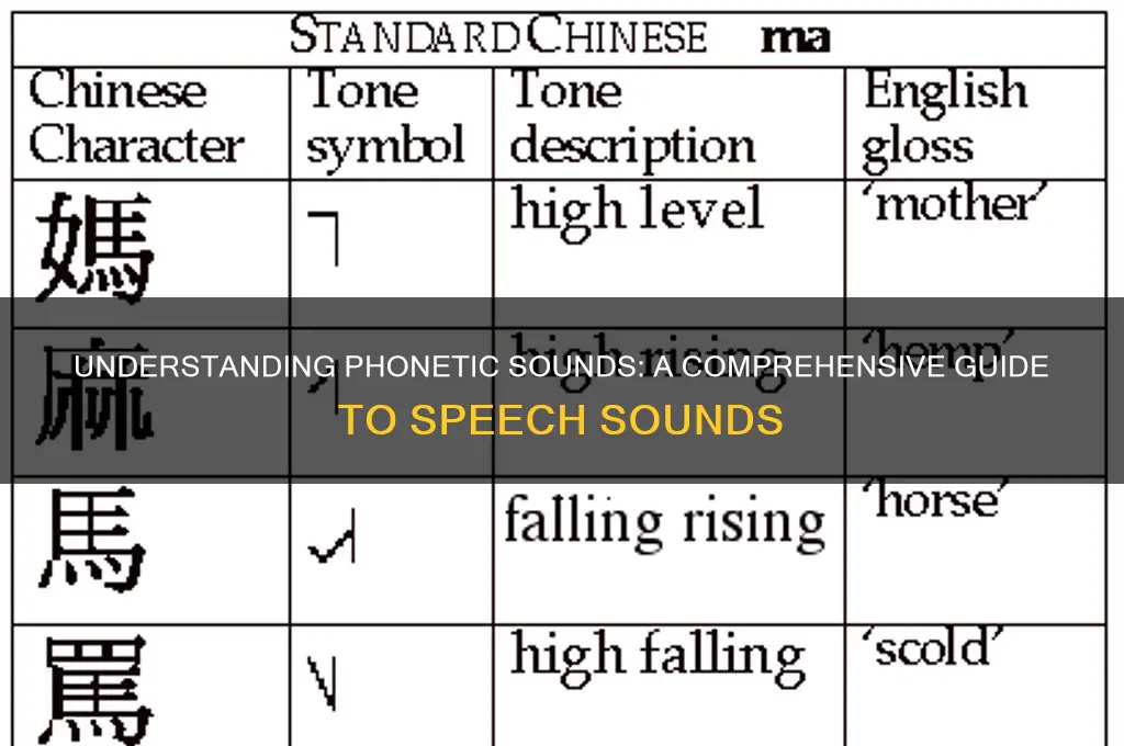 what is a phonetic sound