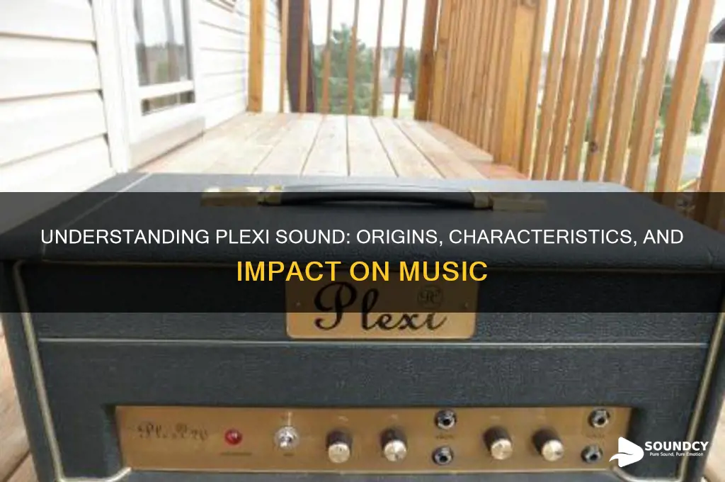 what is a plexi sound