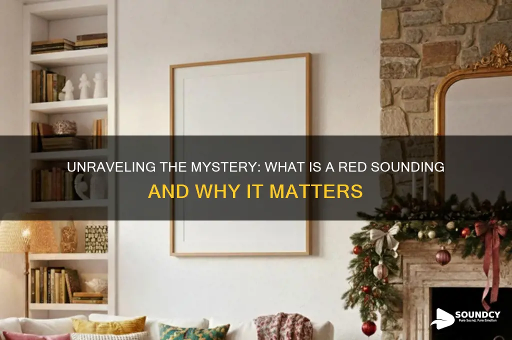 what is a red sounding