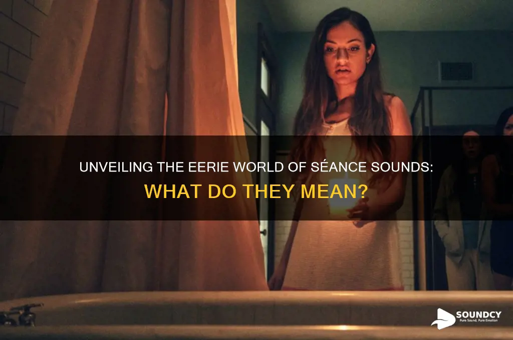 what is a seance sound