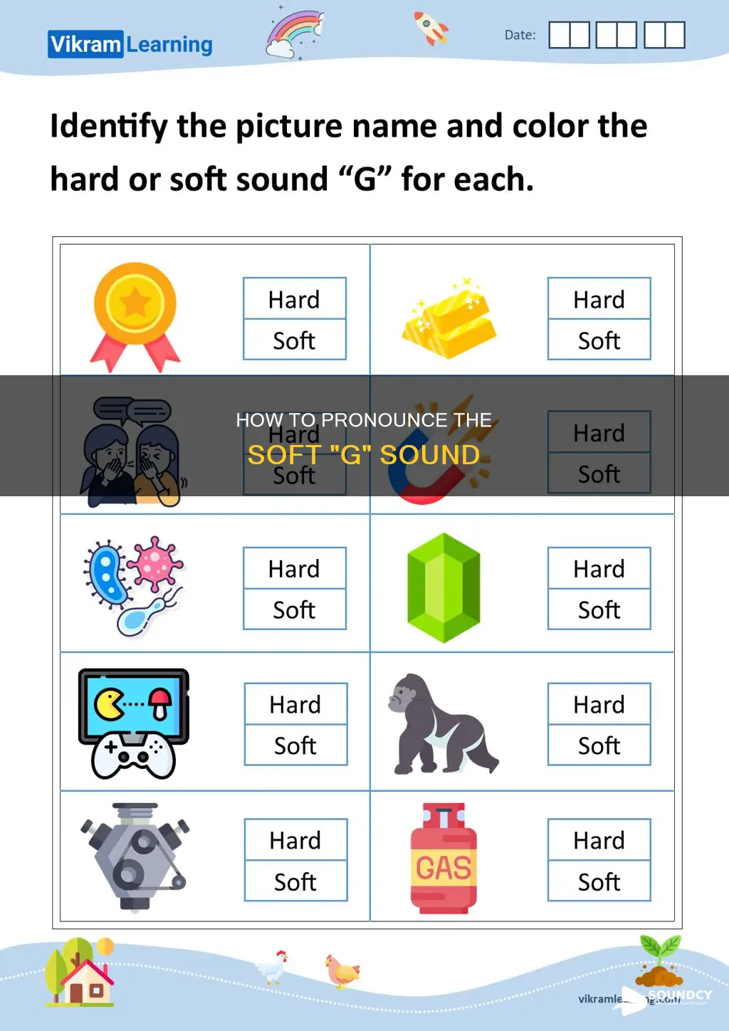 what is a soft g sound
