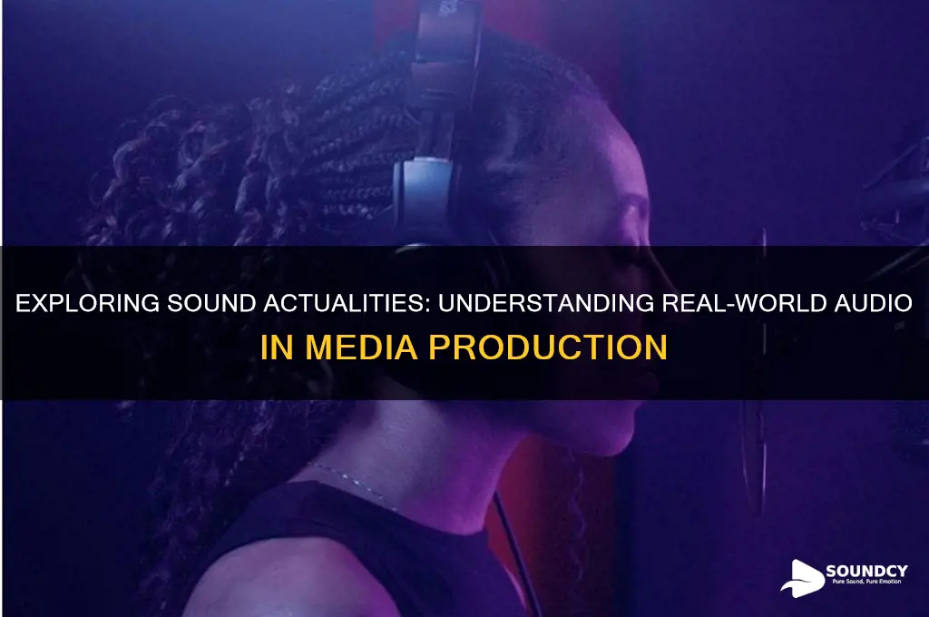 what is a sound actualities