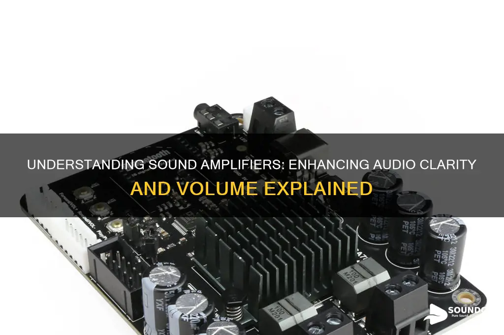 what is a sound amplifier