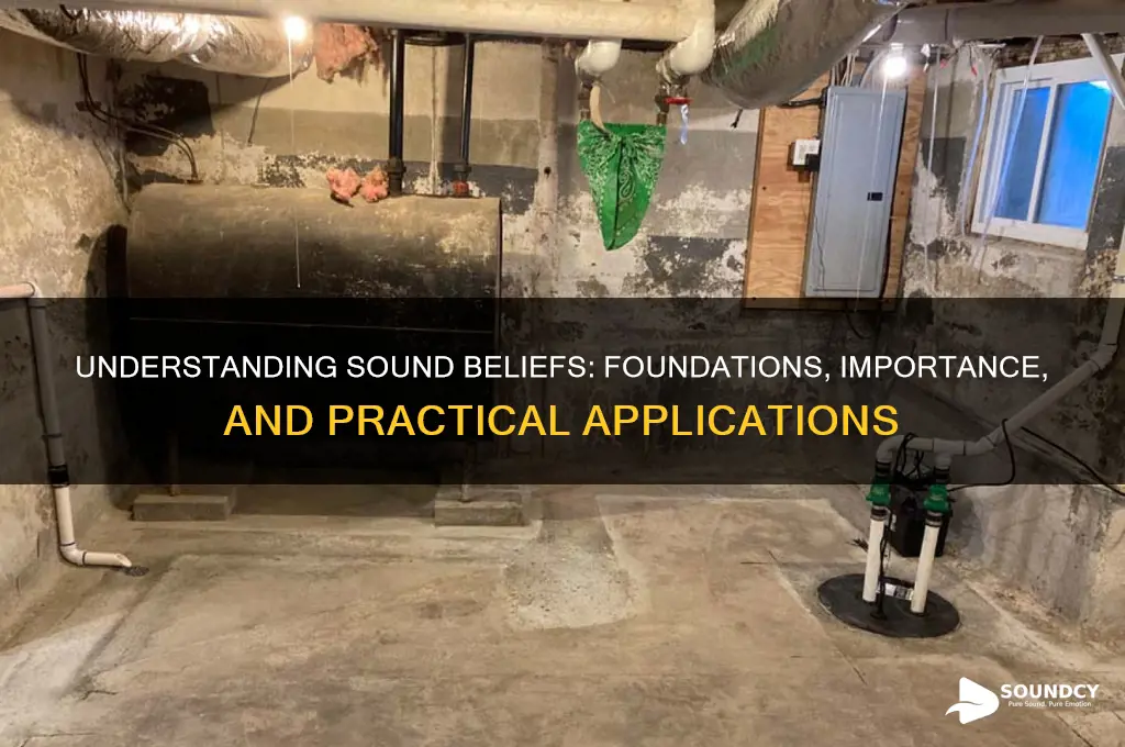 what is a sound belief