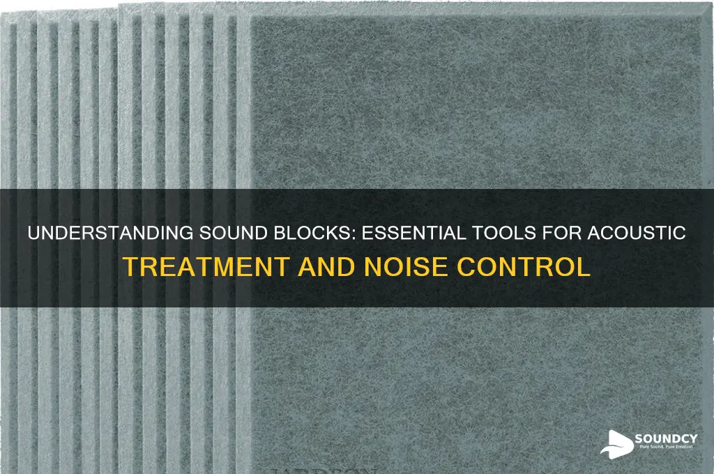 what is a sound block
