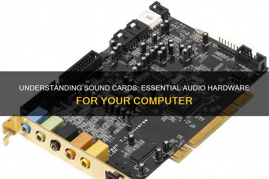what is a sound cardd