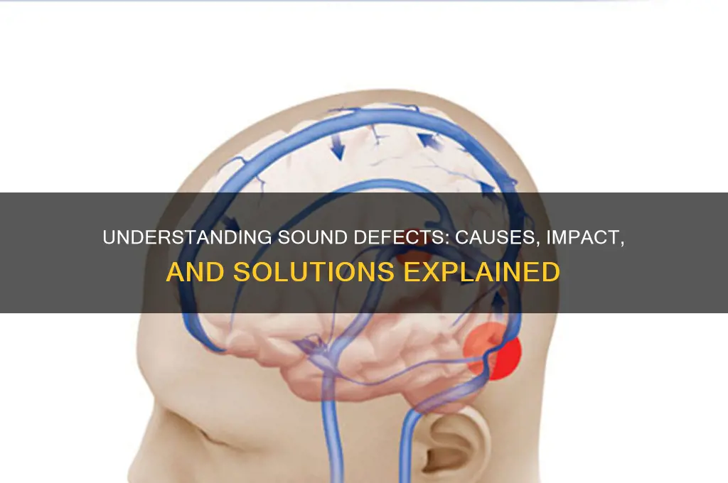 what is a sound defect
