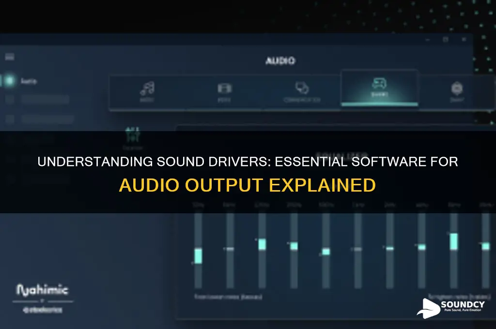 what is a sound driver