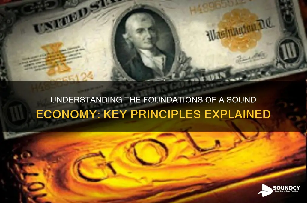 what is a sound economy
