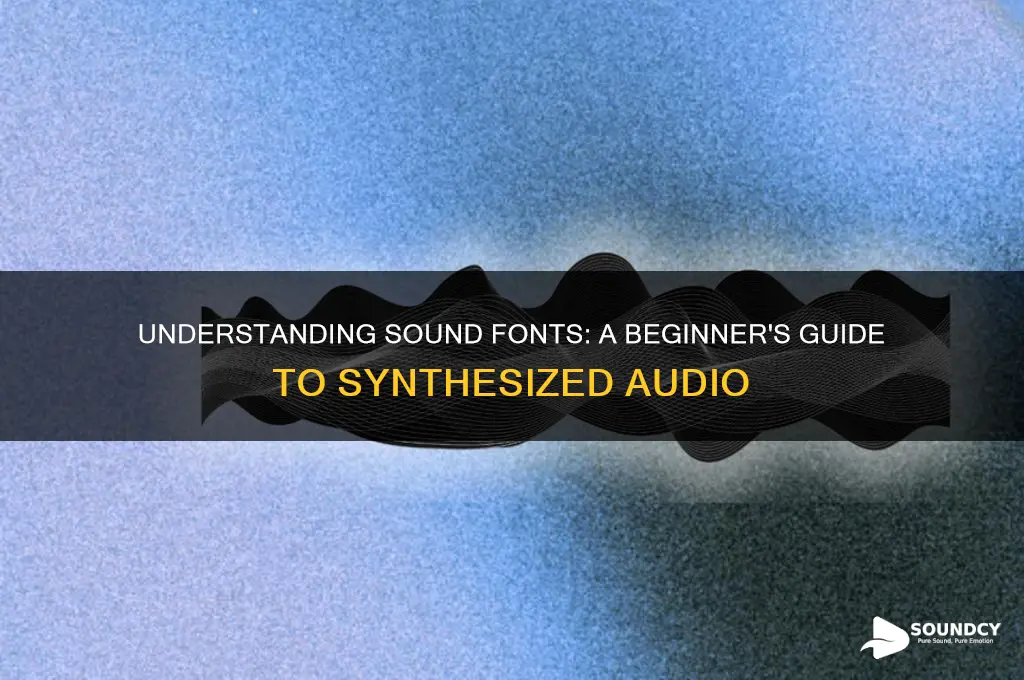 what is a sound font