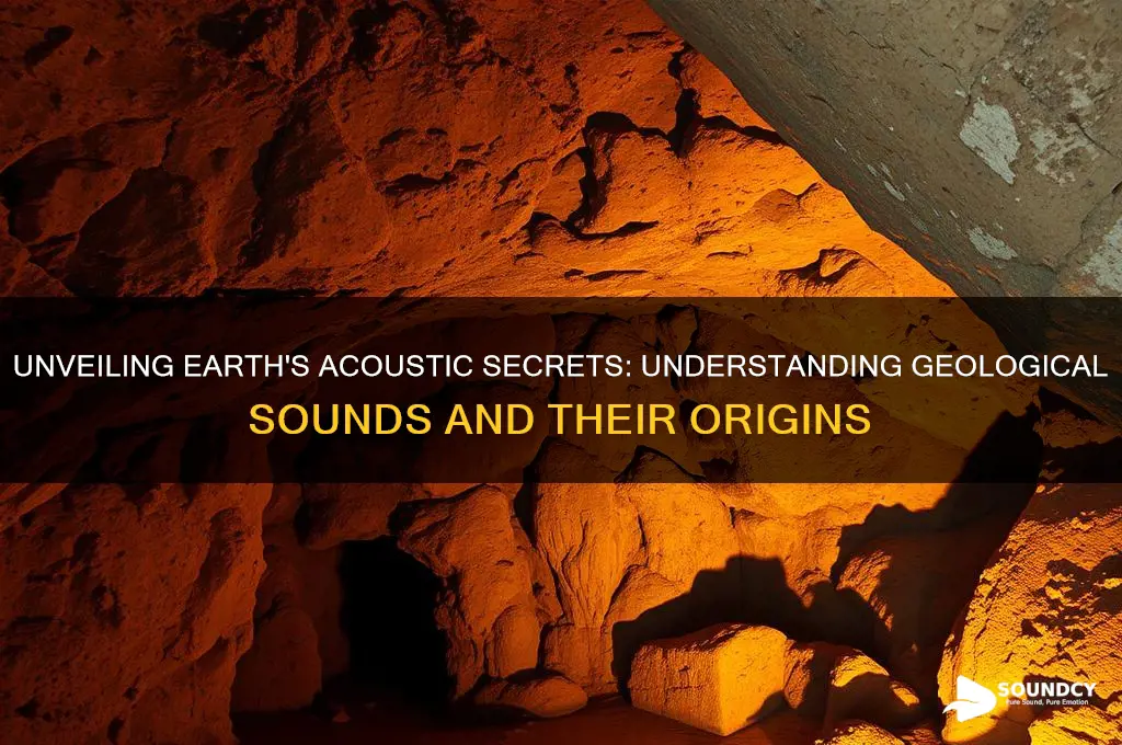 what is a sound geologically