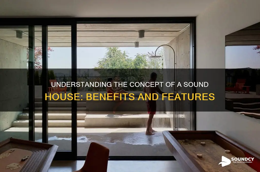 what is a sound house